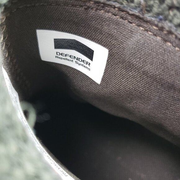 Timberland Kellis Mid Wedge Boot Womens 7.5 Brown Leather Lace Up Fold Down - Picture 11 of 12